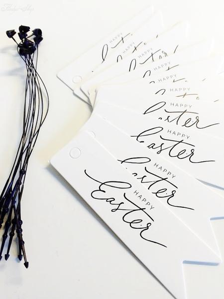 Geschenkanhänger "Happy Easter"